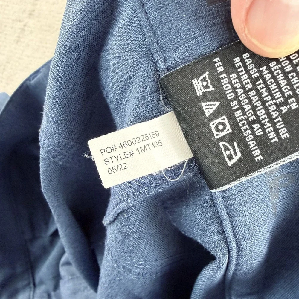 Travis Mathew Open To Close Performance Golf Pants in Blue Men 36x30 (Tag 34)